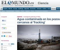 el mundo contaminacion gas fracking