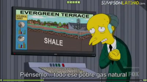 simpsons fracking